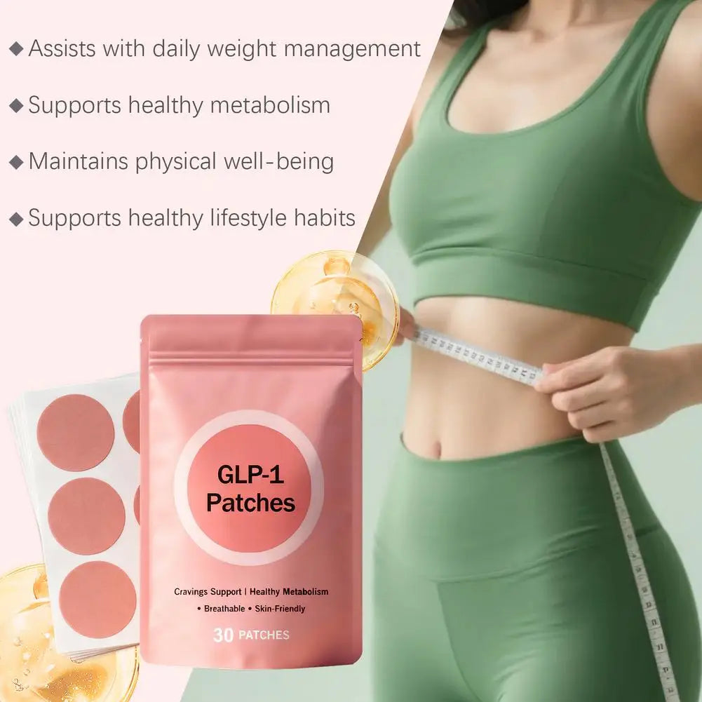 Plant Based GLP 1 Wellness Patches pack