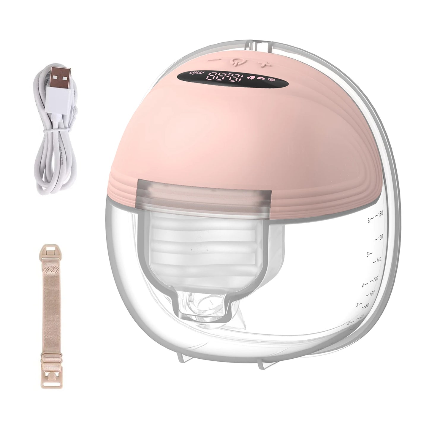 Wearable Breast Pump with BPA-free materials
