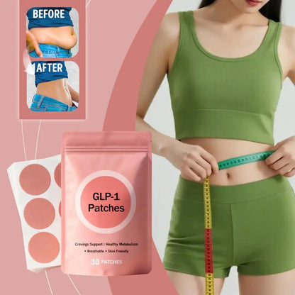 Natural Plant Based GLP 1 Wellness Patches for metabolism