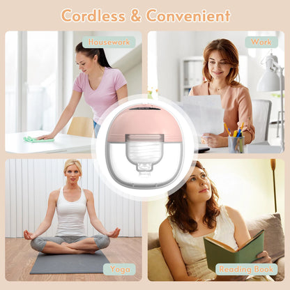 Portable Wearable Breast Pump device