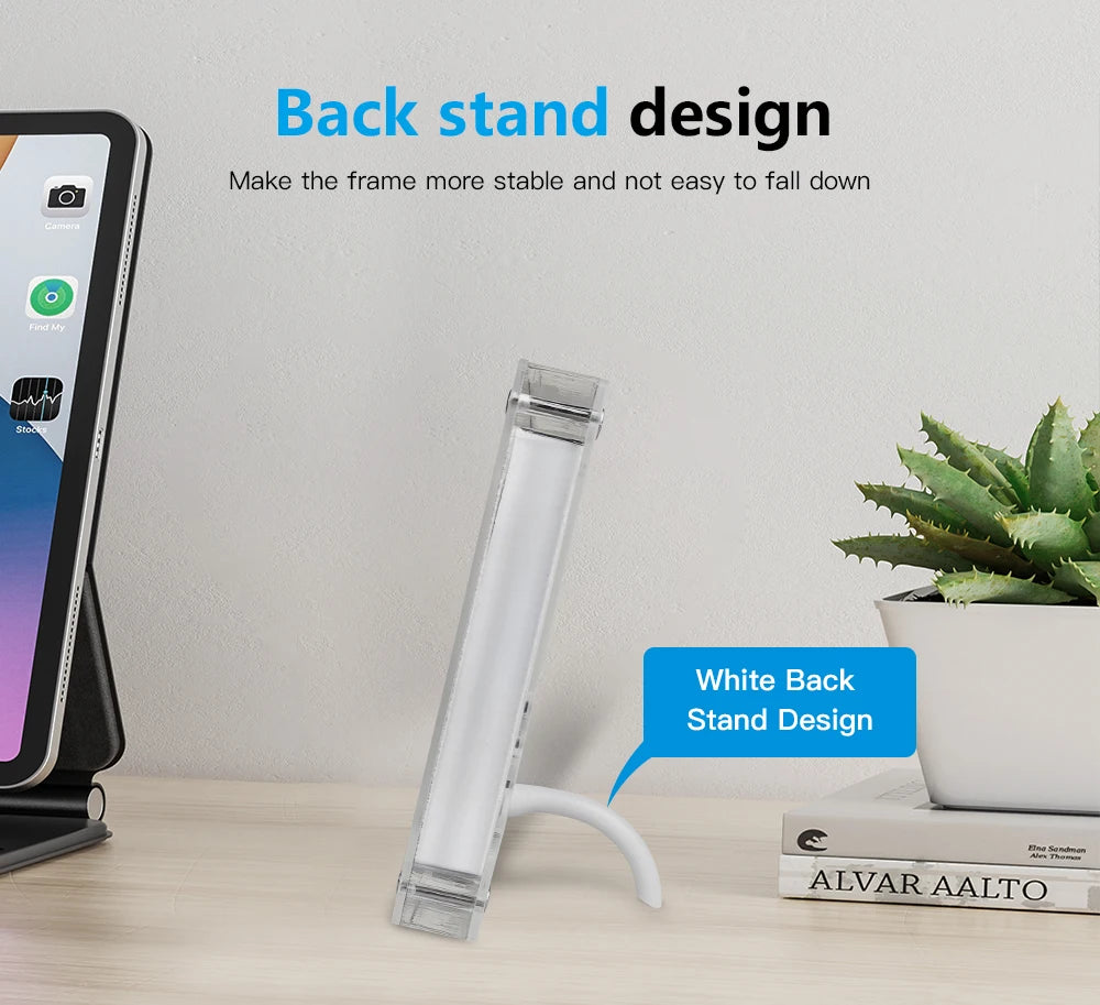 Portable Acrylic Digital Photo Frame 5 Inch for photos