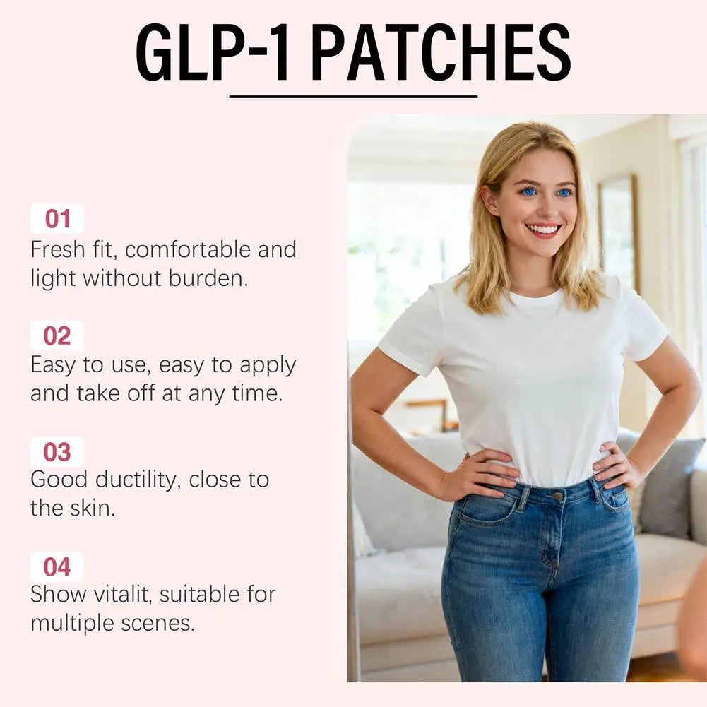 Plant Based GLP 1 Wellness Patches pack