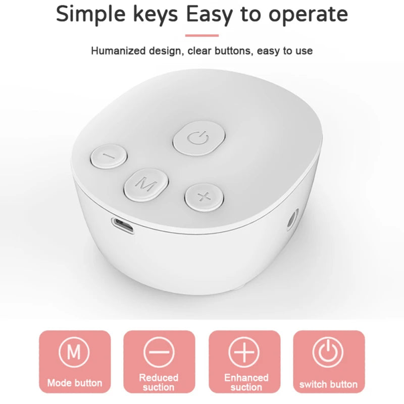 Portable Double Hands-Free Electric Breast Pump device