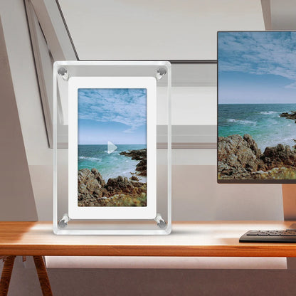 Acrylic Digital Photo Frame 5 Inch front view