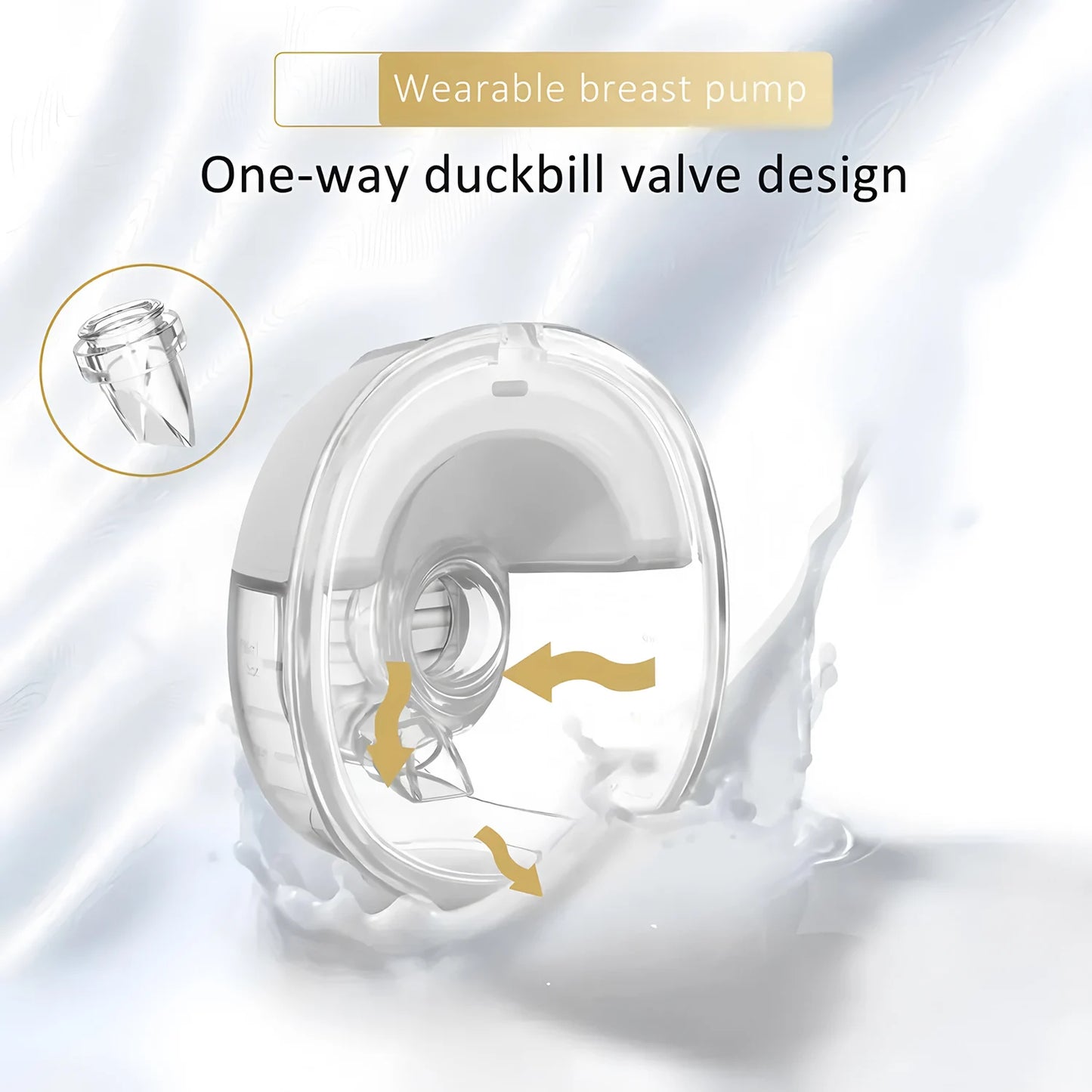 Using Hands-Free Smart Breast Pump for breastfeeding