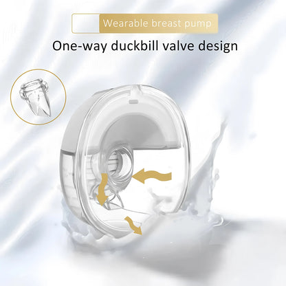 Using Hands-Free Smart Breast Pump for breastfeeding