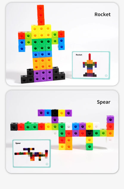 Rainbow Magic Cube Building Blocks set