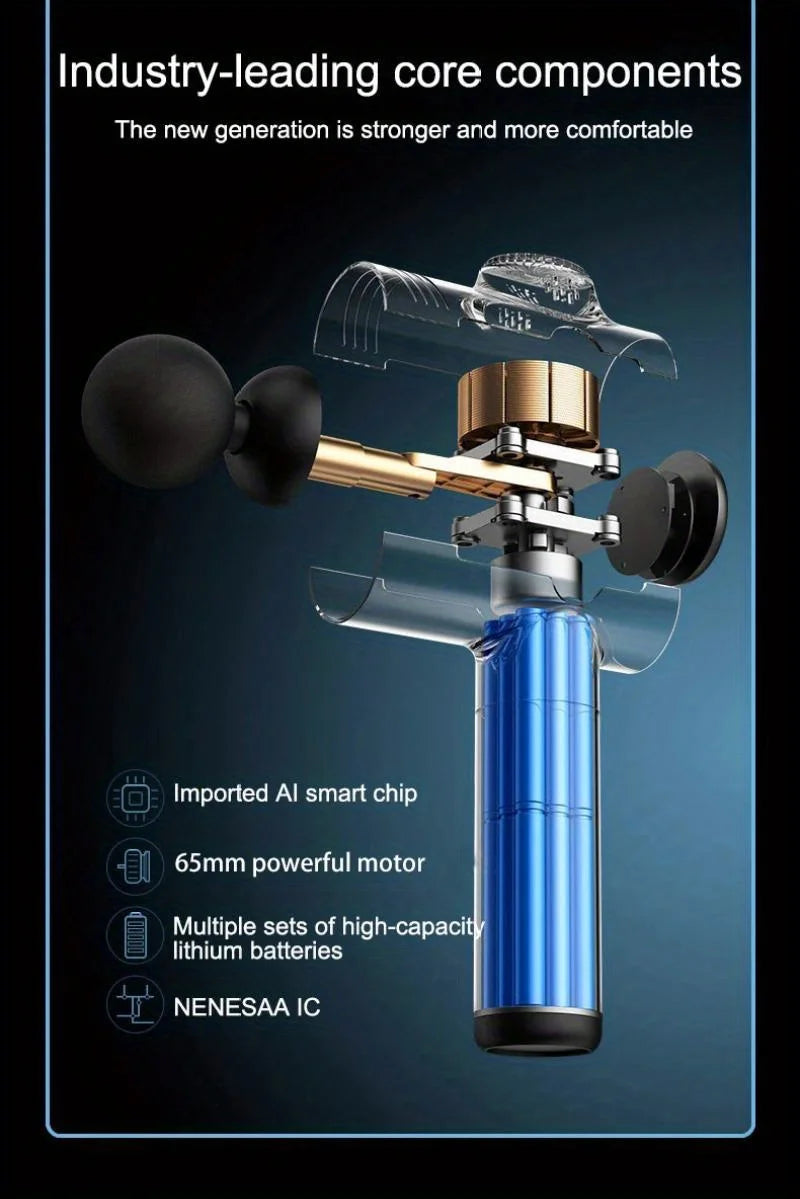 Portable Deep Relief Fascia Massage Gun for recovery