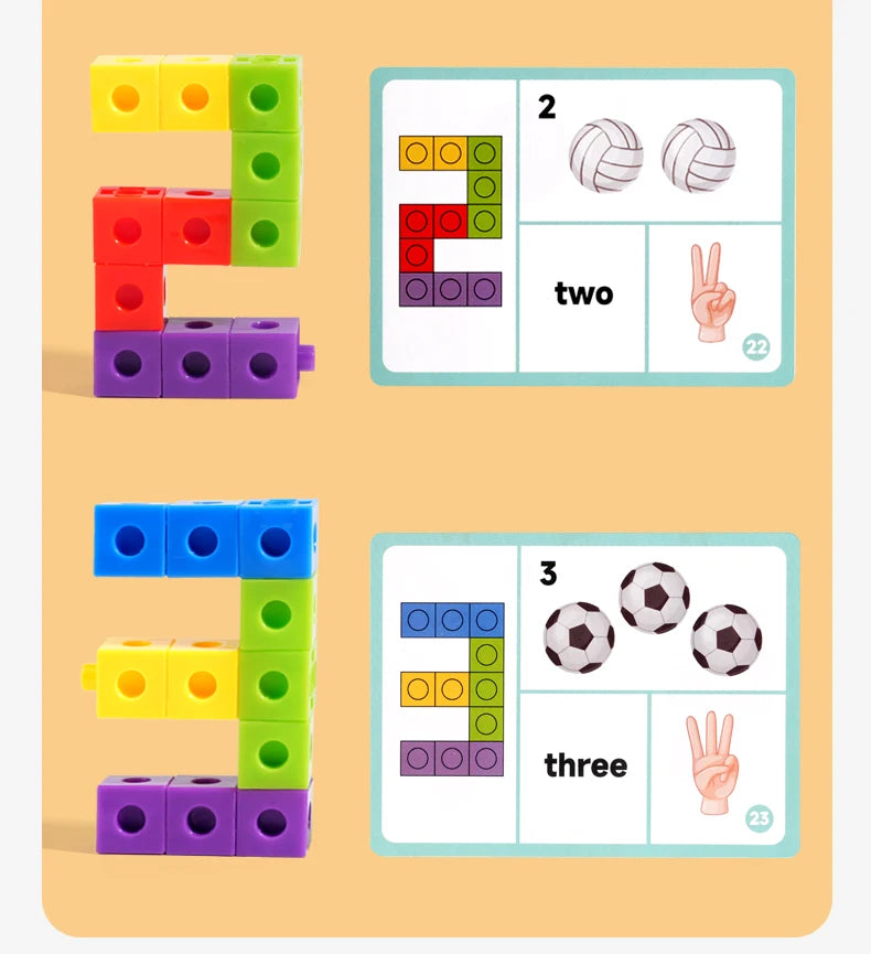 Rainbow Magic Cube Building Blocks set