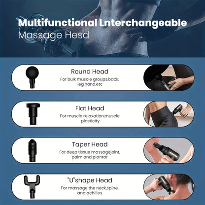 Portable Deep Relief Fascia Massage Gun for recovery