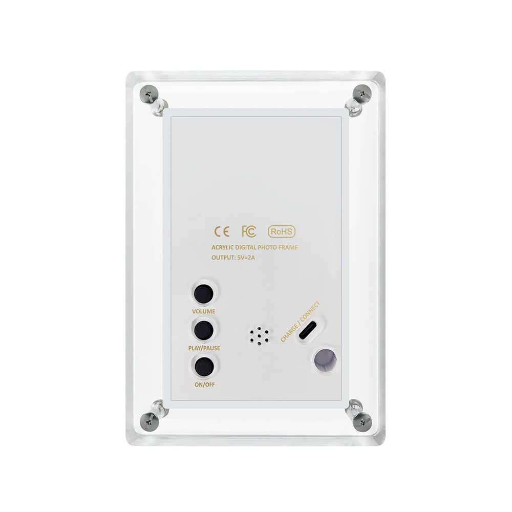 Portable Acrylic Digital Photo Frame 5 Inch for photos